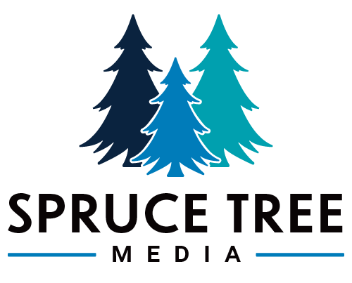 Spruce Tree Media stacked logo